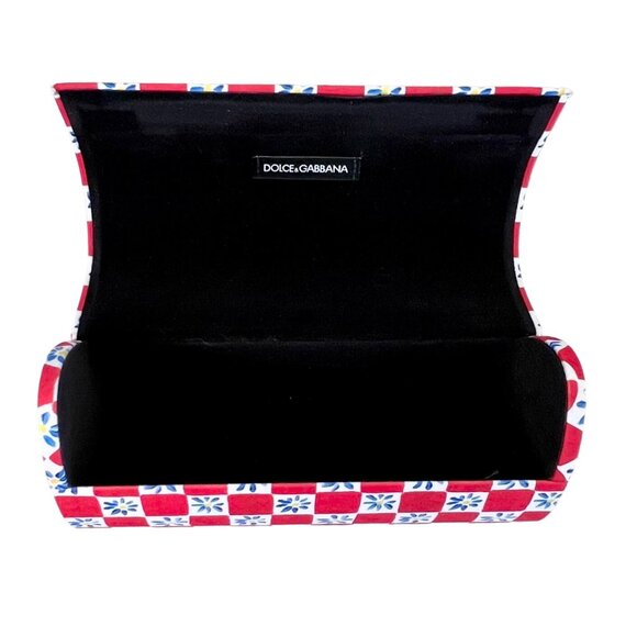 Dolce & Gabbana DG6105 Round Glitter Sunglasses with Floral Case VGUC - Picture 7 of 13